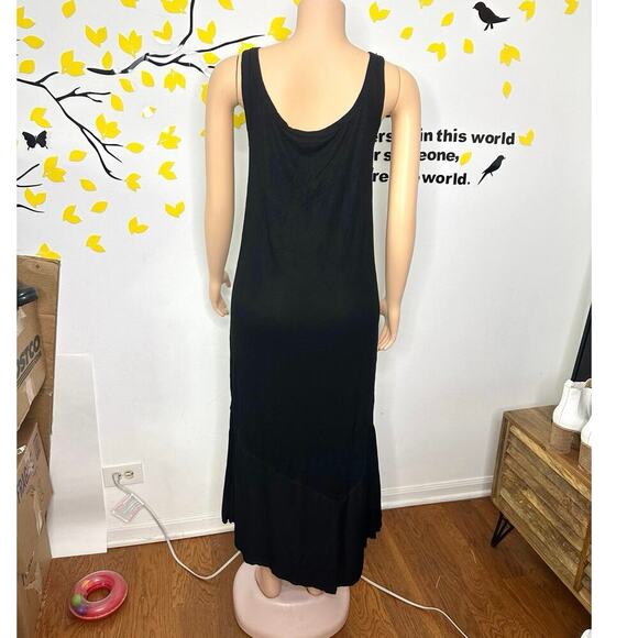 Newport News Women’s Black Long Tank Dress ON-HD Size XL - Picture 5 of 12